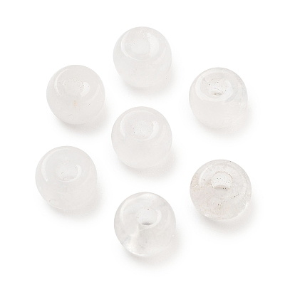 Природный кристалл кварца бусины, бусины из горного хрусталя, баррель