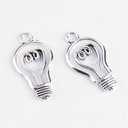Tibetan Style Alloy Pendants, Bulb, Cadmium Free & Lead Free,