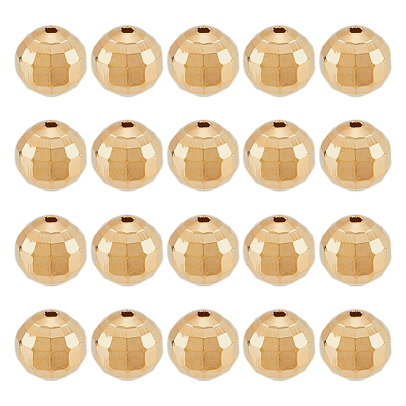 Латунные бусины, без никеля , круглые