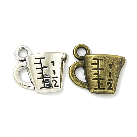 Tibetan Style Alloy Pendants, Lead Free & Cadmium Free, Cup