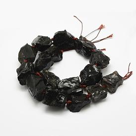 Natural Smoky Quartz Beads Strands, Nuggets