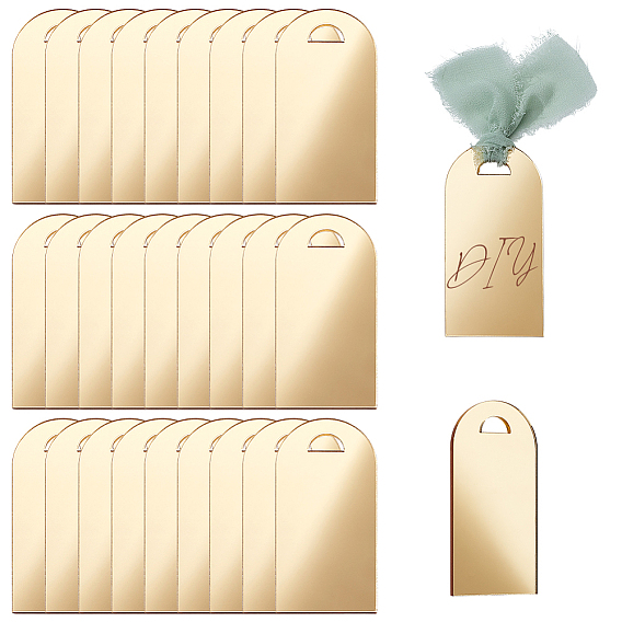 Подвесные акриловые таблички для свадебного торжества в виде арки