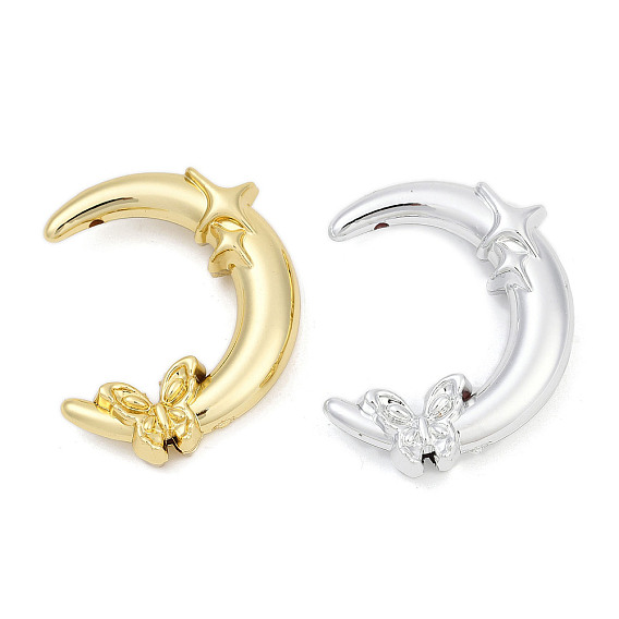 Покрытие акриловыми шариками, луна со звездой и бантом