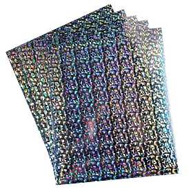 Transfer Vinyl Sheets, Iron On Vinyl for T-Shirt, for Clothes Fabric Decoration, Rectangle