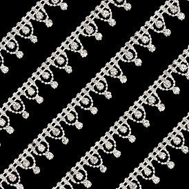 Цепочки из цветочного хрусталя и страз, отделка поддельным бриллиантом, с картонной карточкой