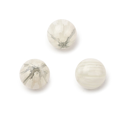 Бусины ручной работы тысячецветник бисера, без отверстия , круглые