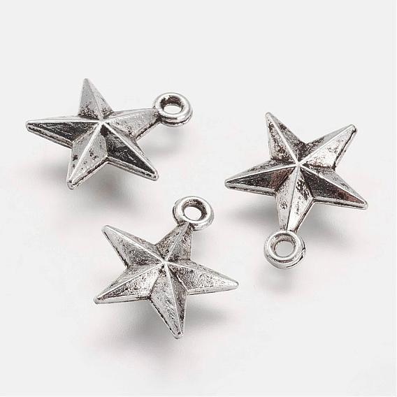 Сплавочные подвески тибетского стиля, звезда