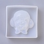 Puppy Silicone Molds, Resin Casting Molds, For UV Resin, Epoxy Resin Jewelry Making, Poodle Dog Head