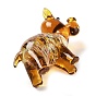 3D Horse Handmade Lampwork Display Decoration, for Home Decoration