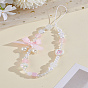 1Pc Heart & Bowknot Plastic Mobile Straps for Women, Phone Decorations Charm