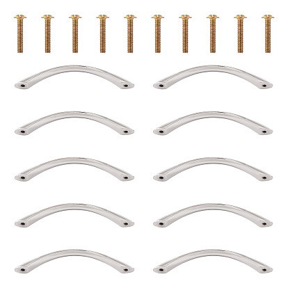 Ручки ящика сплава цинка, с винтами, для дома, кабинет, шкаф и комод