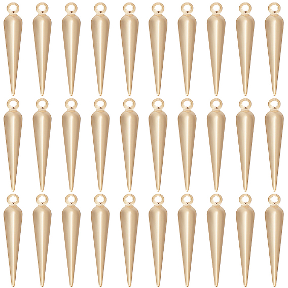 120 кулон из латуни шт., без кадмия и без свинца, конус очарование