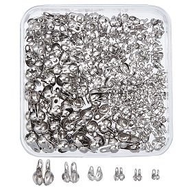 300 шт. 6 стиль 304 наконечники из нержавеющей стали, Калотте заканчивается, крышка раскладушки