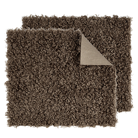 2Pcs Wool Hair Fabric, Doll Making Accessories