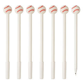 8Pcs Ball Series Cartoon Stainless Steel Pens