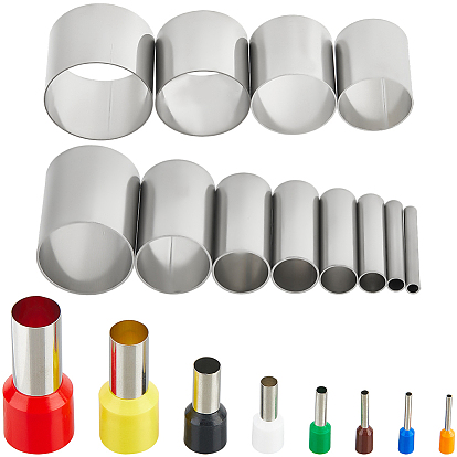 Резак для глины из пластика и нержавеющей стали с круглым отверстием, с колонной 304 круглая матрица для отверстий из нержавеющей стали, для изготовления глиняных форм своими руками