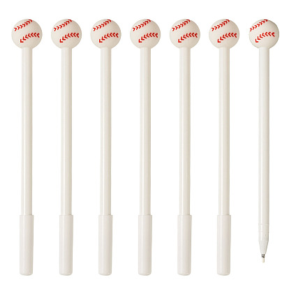 8Pcs Ball Series Cartoon Stainless Steel Pens