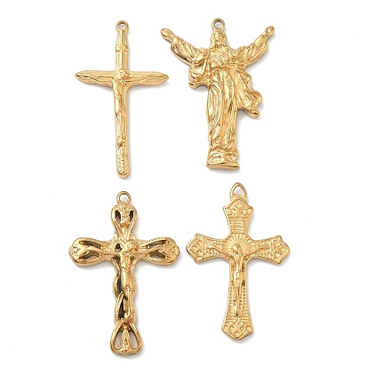 304 подвески из нержавеющей стали, Крест с Иисусом