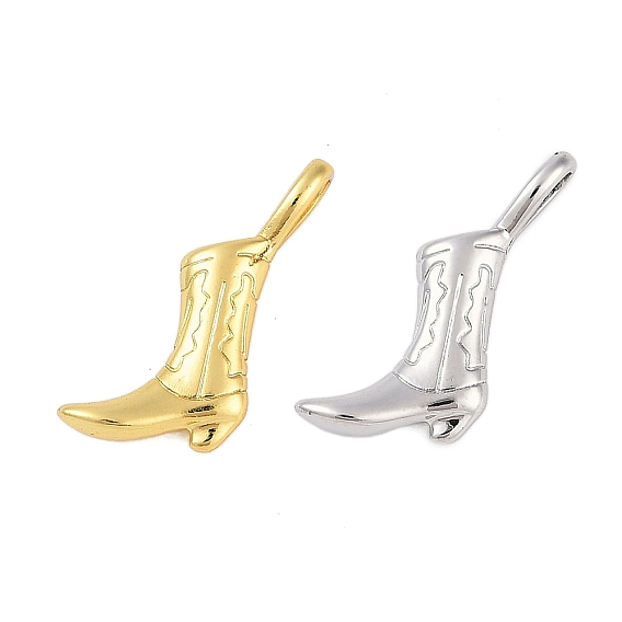 Стойки обшивки латунные подвески, долговечный, без свинца и без кадмия, брелоки для ботинок