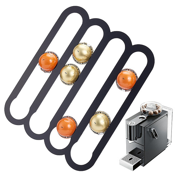 Acrylic Coffee Capsule Wall-Mounted Storage Stand