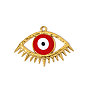 304 нержавеющей стальной эмали подвески, Злые чары глаз, ионное покрытие (ip)