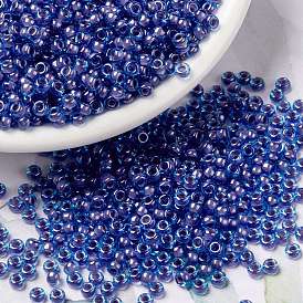 MIYUKI Round Rocailles Beads, Japanese Seed Beads, Fancy Lined