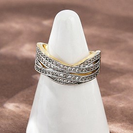 Манжеты из латуни с микро паве кубический цирконий для женщин