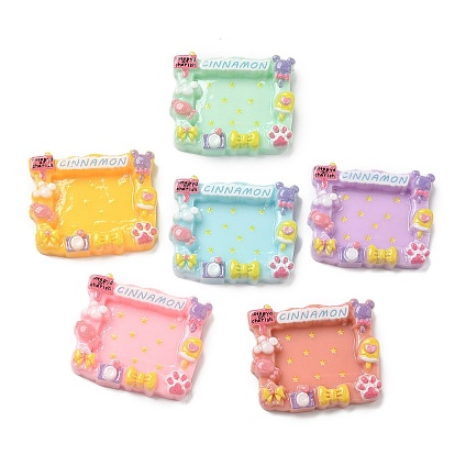 Кабошоны из смолы, фоторамки