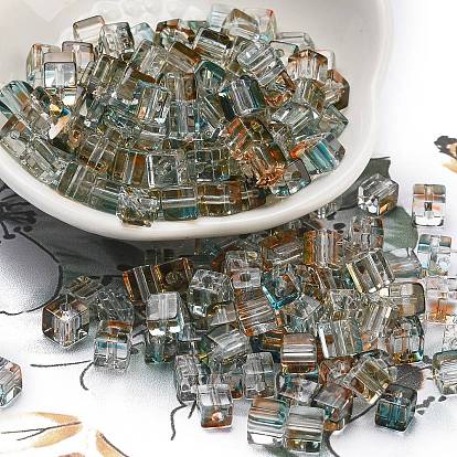 Спрей роспись стекла бисер, круглое отверстие, кубические