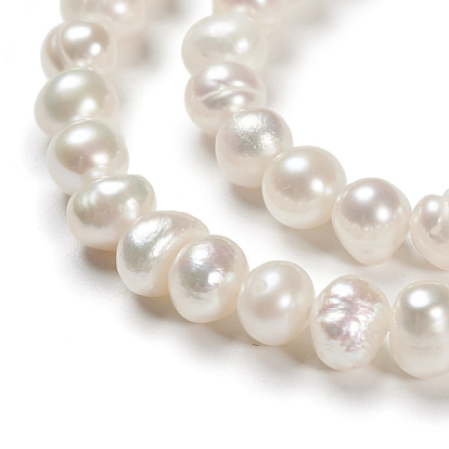 Potato Natural Cultured Freshwater Pearl Beads Strands