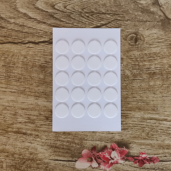 Acrylic Candle Wick Double Sided Adhesive Stickers, for DIY Candle Making