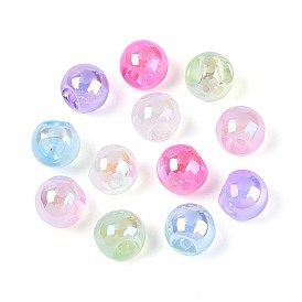 УФ-покрытие смоляные шарики, имитация шарики глаза кота, радужный, круглые, Топ пробуренной