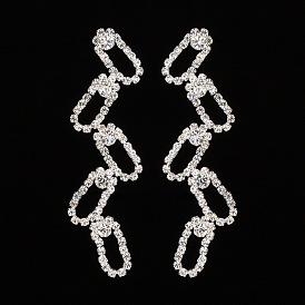 Bold Retro Chain Earrings & Ear Clips for Women - Unique Statement Jewelry (E292)