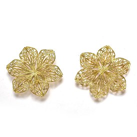 Латунный филигранный столяр, цветок