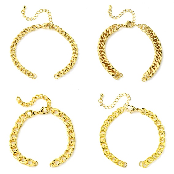 Изготовление браслета из витой цепочки из латуни, долговечный, без свинца и без кадмия