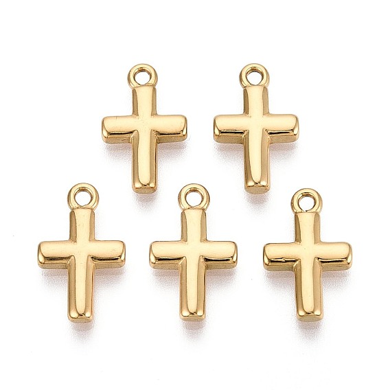 304 подвески из нержавеющей стали, крест очарование
