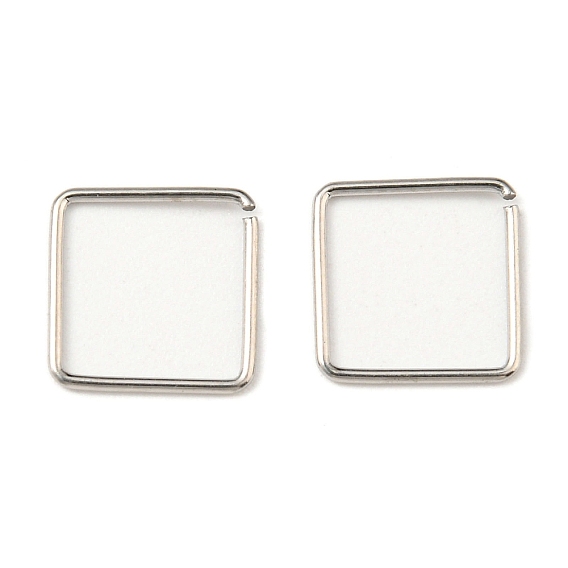 304 Stainless Steel Linking Rings, Quick Link Connectors, Square