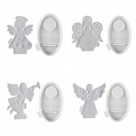 DIY Silicone Candle Molds, For Candle Making, Angel