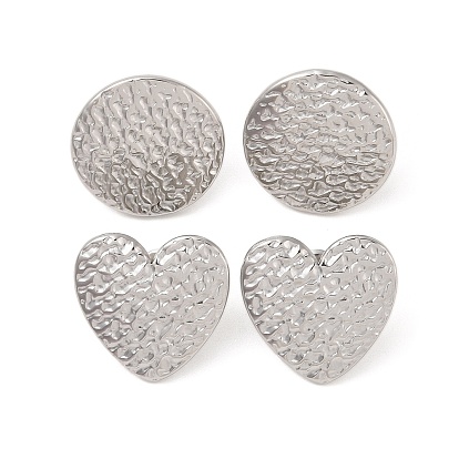 304 серьги-гвоздики из нержавеющей стали для женщин