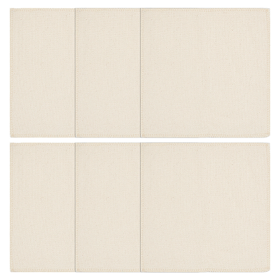 Льняная ткань для вышивки крестом, ткань аида, квадратный