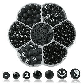 Наборы для изготовления украшений из бисера своими руками, включая бусины из акрила и полимерной глины