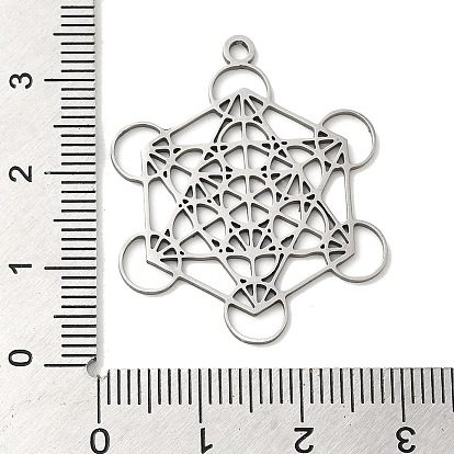 201 подвески из нержавеющей стали, куб метатрона