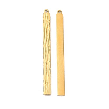 Ионное покрытие (ip) 316l подвески из хирургической нержавеющей стали, без никеля , прямоугольный шарм, 