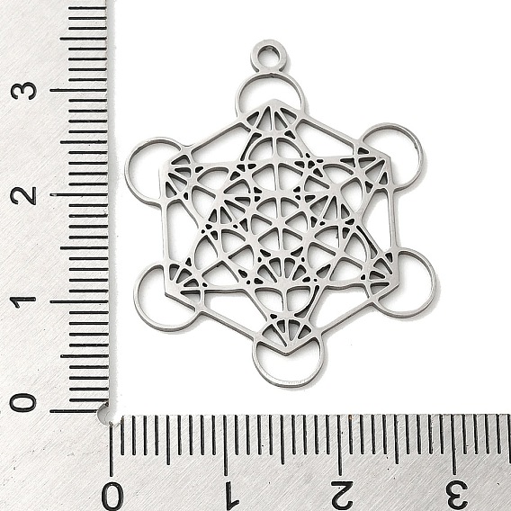 201 подвески из нержавеющей стали, куб метатрона