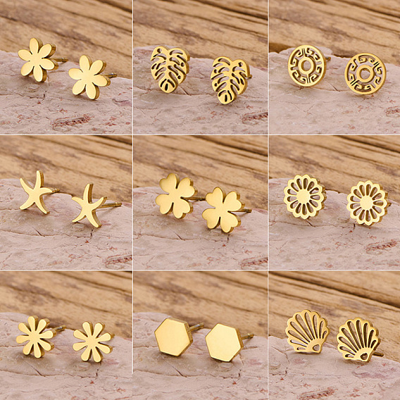 304 из нержавеющей стали серьги