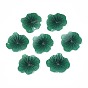 Des perles en plastique, feuille de lotus