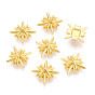 Сплав кабошонов, принадлежности для наполнения эпоксидной смолой, Для изготовления ювелирных изделий из смолы, звезда, без кадмия и без свинца