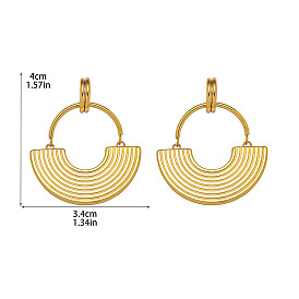 Сплав мотаться серьги стержня, вентилятор