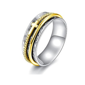 Кольца из сплава для женщин, крестик