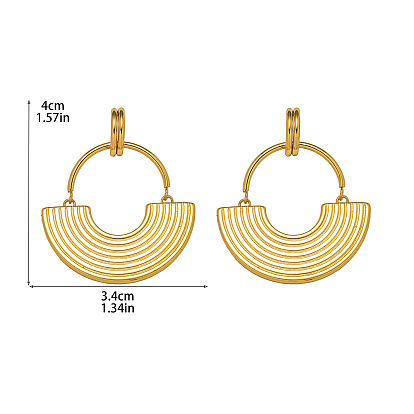 Сплав мотаться серьги стержня, вентилятор